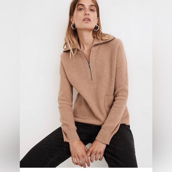 Madewell Merino Wool Glenbrook Pullover Sweater Size XS - Picture 1 of 5